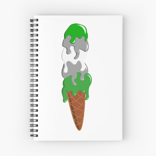 Item preview, Greyscale Ice Cream designed and sold by HarveyHandcraftsandDesigns.