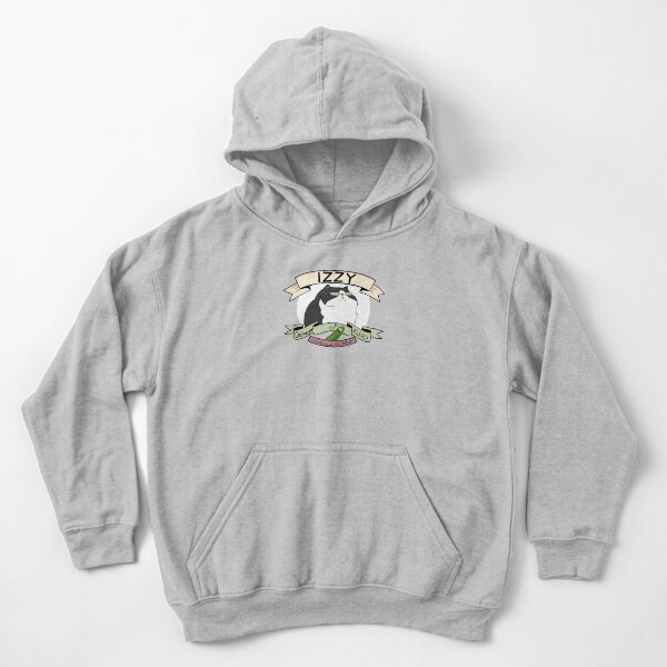 Izzy, Destroyer of Pickles Kids Pullover Hoodie