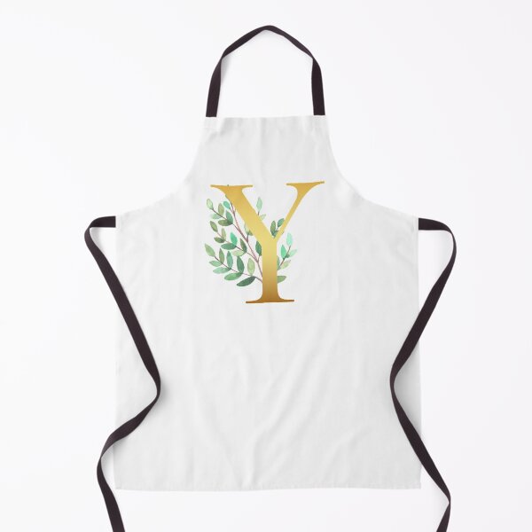Item preview, Floral Gold Monogram Y - Letter Art designed and sold by MysticMagpie.