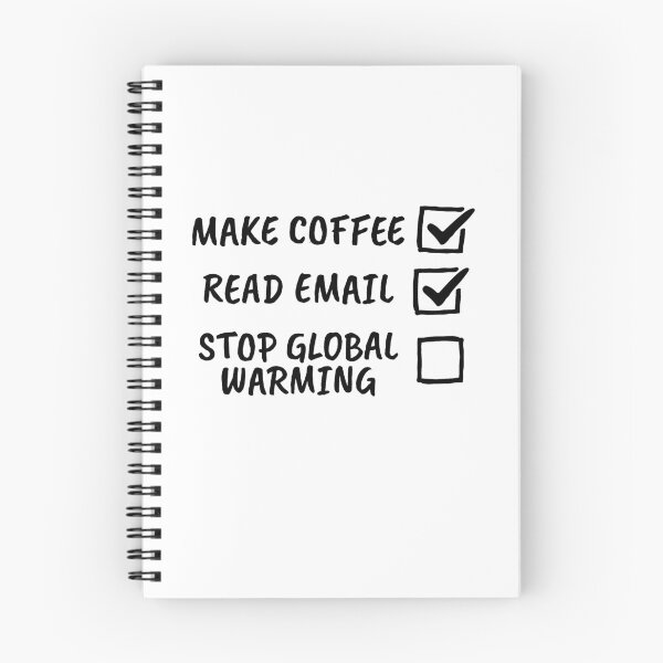 Item preview, Stop Global Warming Checklist | Earth Day | Climate Change Awareness designed and sold by Maria Garcia.