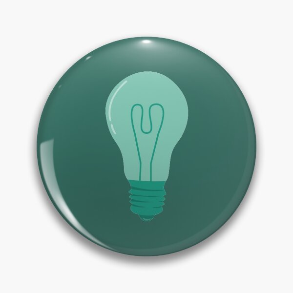 Item preview, Turquoise Light Bulb Entrepreneur Ideas designed and sold by yazonlin.