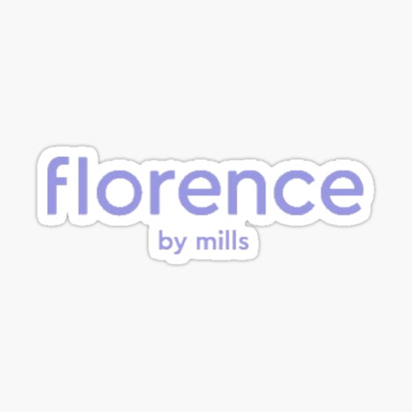 Florence de Mills Sticker