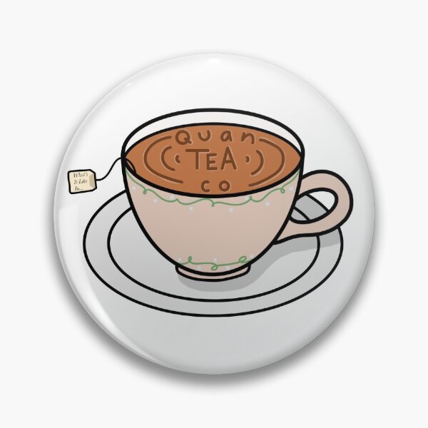 Item preview, Quan-TEA-co Tea Cup  designed and sold by MageStanager.