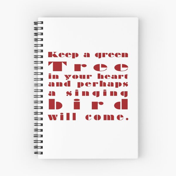 Item preview, Trees and Birds Chinese Proverbs designed and sold by Moyanana.