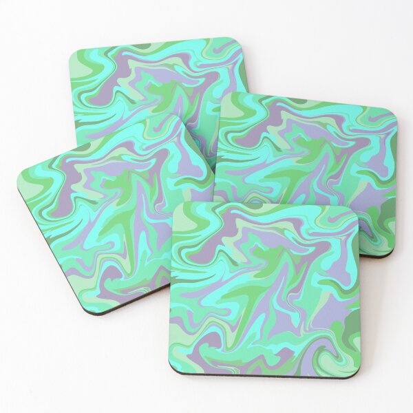 Item preview, Green Blue and Purple designed and sold by CoraDoodles.