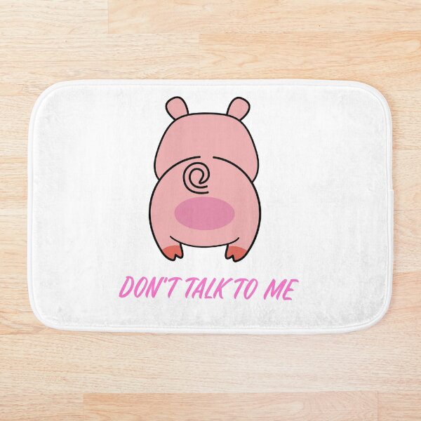 Item preview, PORKY DON'T TALK TO ME designed and sold by Luccianos.