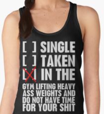Relationship status GYM Women's Tank Top