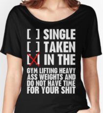 Beziehungsstatus GYM Baggyfit T-Shirt