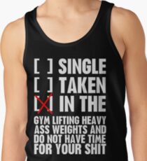 Relationship status GYM Tank Top