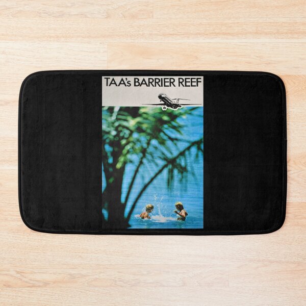 Item preview, Barrier Reef retro poster designed and sold by CorasPosters.