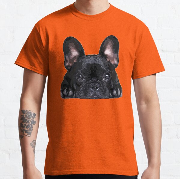 French Bulldog Black Puppy Dog Classic T-Shirt