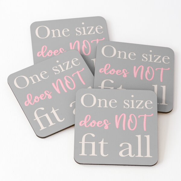 Item preview, Peach/Pink One Size Does NOT Fit All designed and sold by Elle  Hazlett.