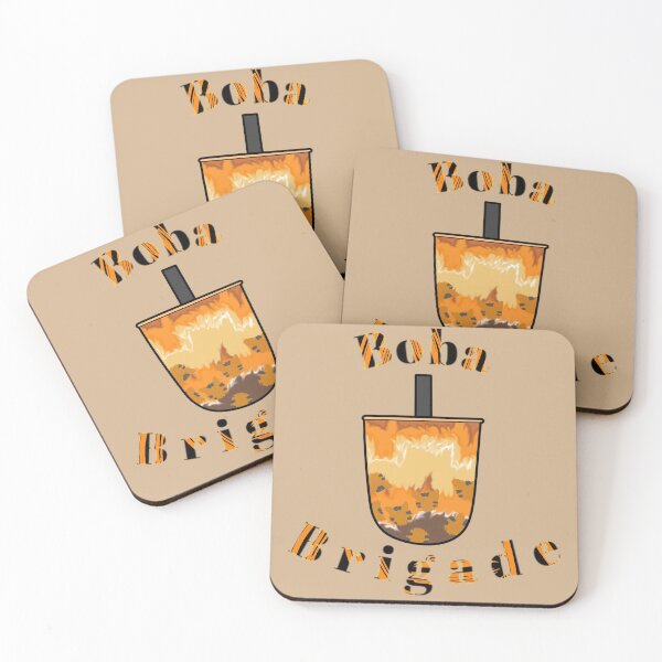 Item preview, Boba Brigade Tiger Brown Sugar Milk Tea designed and sold by Rinnnce Designs.