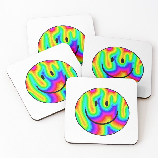 Item preview, Rainbow smiley face  designed and sold by tenniem21.