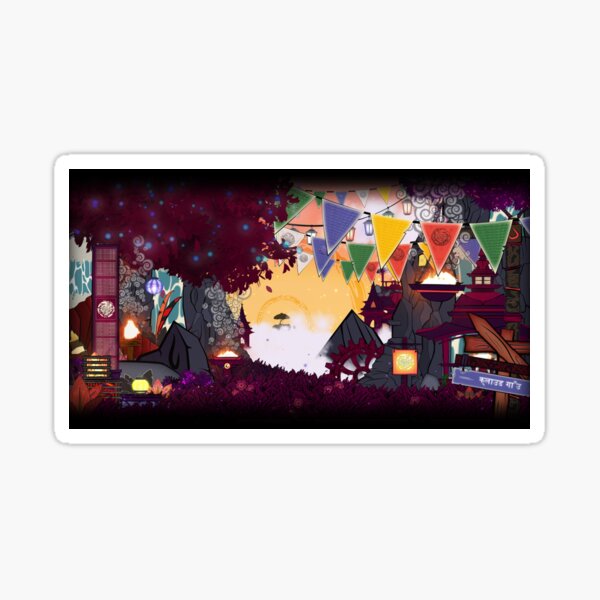 Twilight Valley Sticker