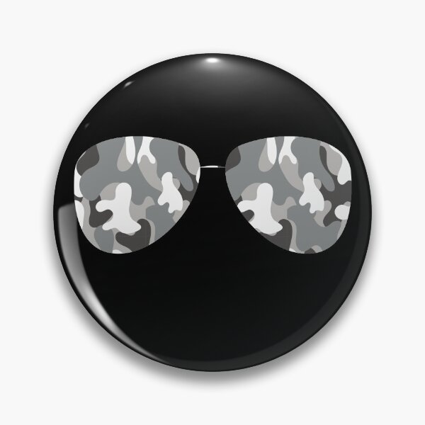 Item preview, Gray Military Camouflage Glasses designed and sold by yacine12353.