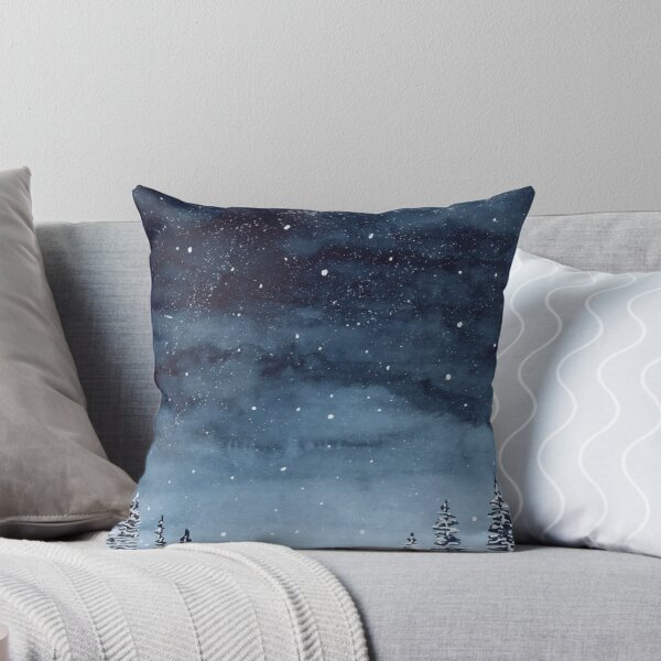 Item preview, Watercolor Winter Night designed and sold by della95.