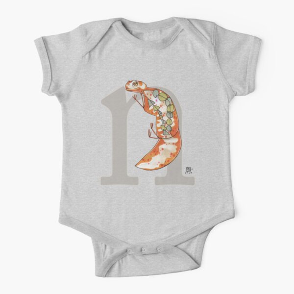 N is for NEWT Short Sleeve Baby One-Piece