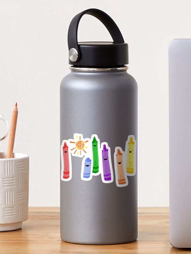 Thumbnail 1 of 3, Sticker, Copy of Crayons that won’t quit designed and sold by PoppyGarden.