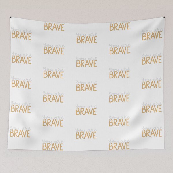 Item preview, You Are Brave designed and sold by alladoodle.