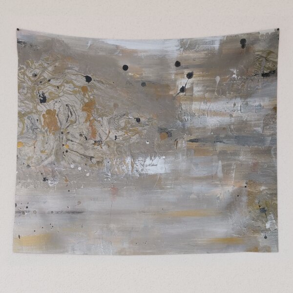 Item preview, silver & gold abstract designed and sold by melaniab-art.