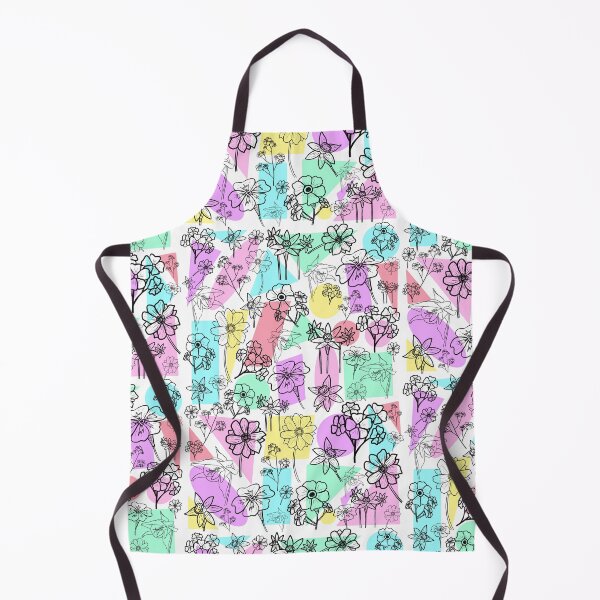 Item preview, Floral line drawing abstract designed and sold by apis-florea.