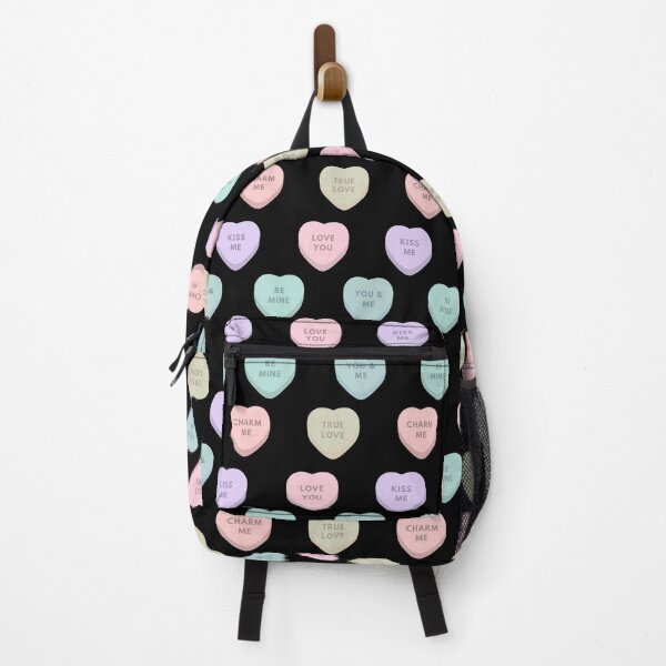 Item preview, Heart Shaped Candy Print - Black designed and sold by ElegantTangent.