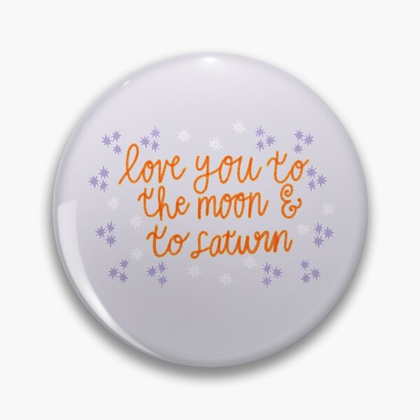 Item preview, Love you to the moon and to saturn / Taylor Swift Folklore designed and sold by katekiely.