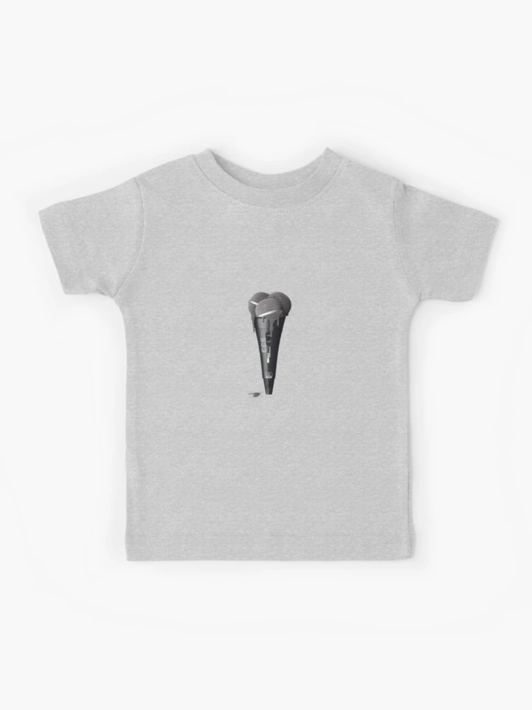 Microphone Ice-Cream Kids T-Shirt for Sale by Kitty Bitty