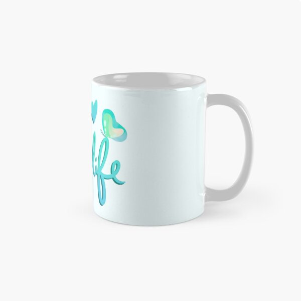 Item preview, Love Life Blue Gradient designed and sold by avacado-designs.