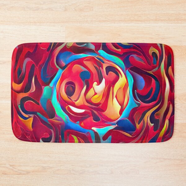 Item preview, Flaming Fireball - Wavy Abstract Art designed and sold by Dator-Abstracts.
