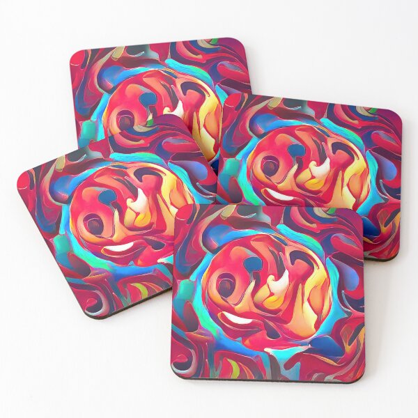 Item preview, Flaming Fireball - Wavy Abstract Art designed and sold by Dator-Abstracts.
