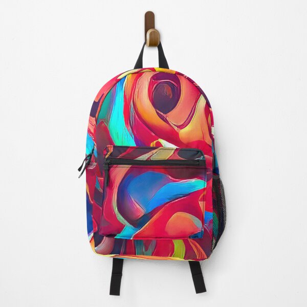 Item preview, Flaming Fireball - Wavy Abstract Art designed and sold by Dator-Abstracts.