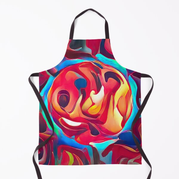 Item preview, Flaming Fireball - Wavy Abstract Art designed and sold by Dator-Abstracts.