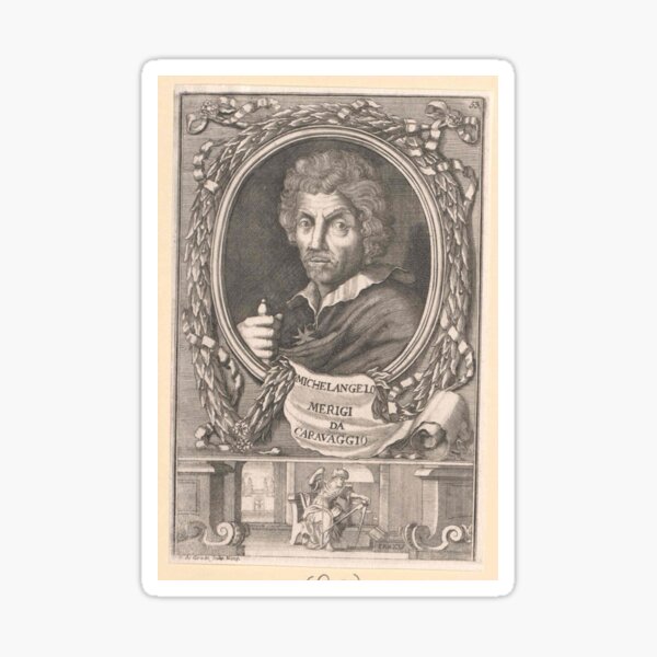 Caravaggio Seal Sticker