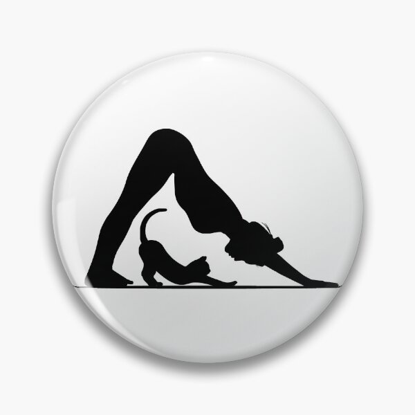 Item preview, Yoga Cat designed and sold by FernwehTrail.