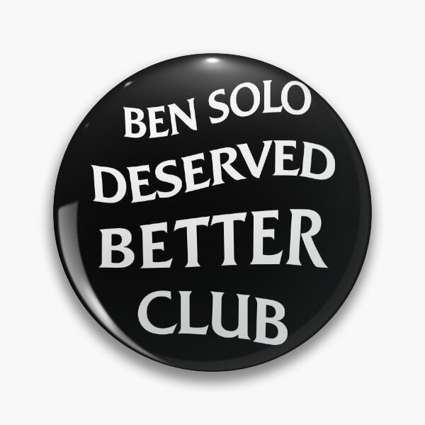 Vista previa del artículo con la obra «Ben Solo merecía un mejor club», diseñado y vendido por CharCubedDesign.