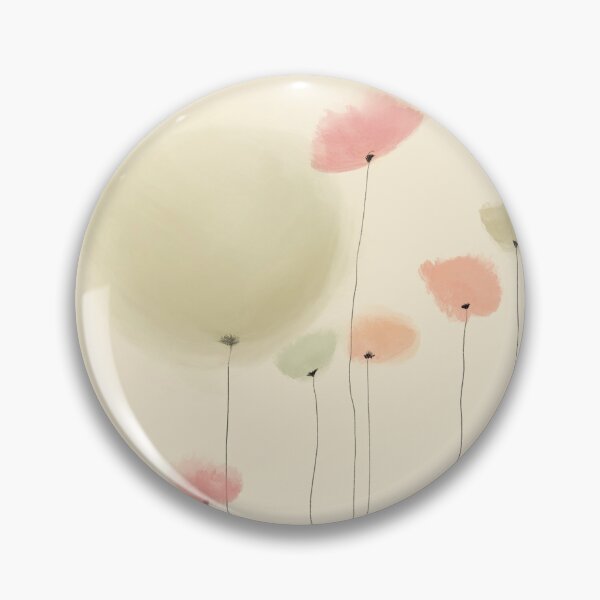 Item preview, Minimal Watercolour Flowers designed and sold by Somewhere Drawing.