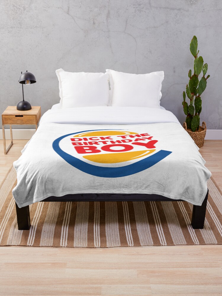 Plaid Dick Le Garcon Anniversaire Burger King Logo Lettre Rouge Medias Redletter Par Cameronbaba Redbubble