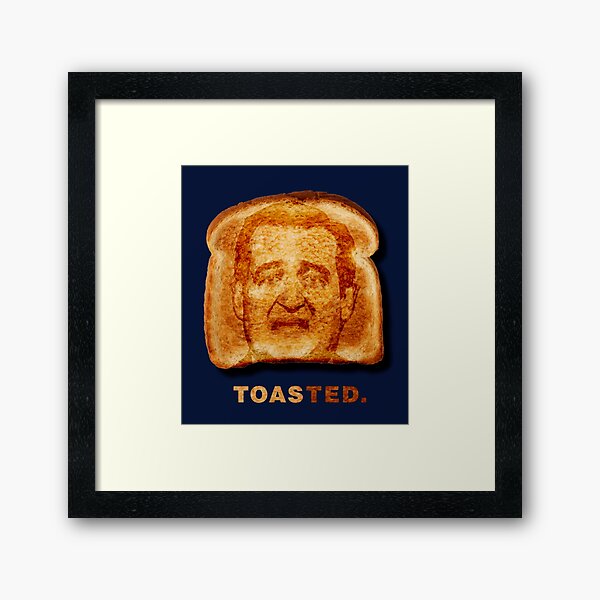 Toasted. Framed Art Print