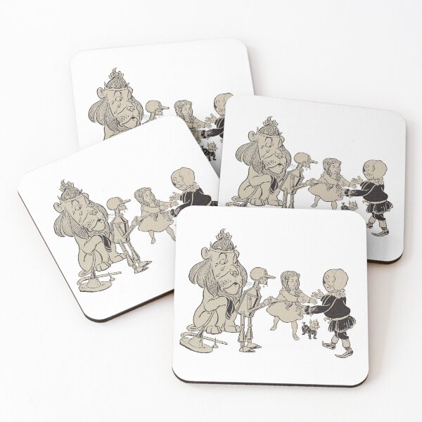 Item preview, Wizard of Oz - Dorothy and the Gang 19th Century Illustration designed and sold by SowCow.