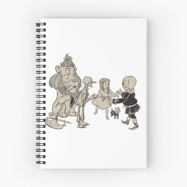Item preview, Wizard of Oz - Dorothy and the Gang 19th Century Illustration designed and sold by SowCow.