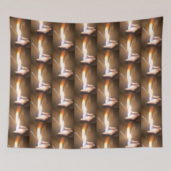Item preview, Seashell Candles Fire  designed and sold by Kaushal Pal.