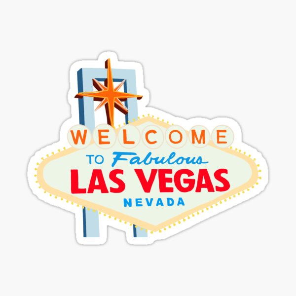 fagraphix Welcome to Fabulous Las Vegas Sign Sticker Self Adhesive Vinyl  Decal Nevada nv Sign