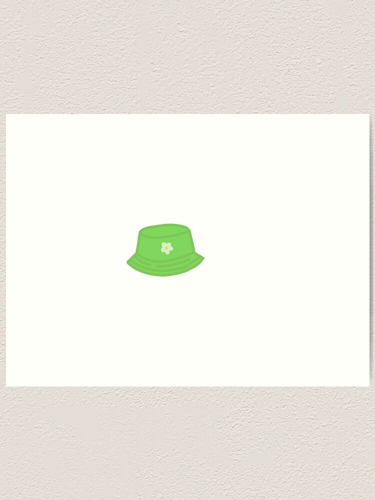 bright green bucket hat