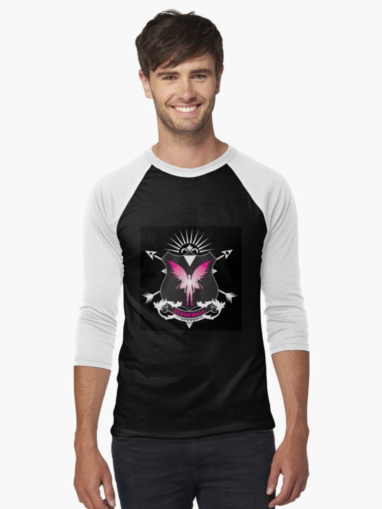 Thumbnail 1 of 3, Baseball ¾ Sleeve T-Shirt, Stonewall Hotel designed and sold by Stonewallhotel.