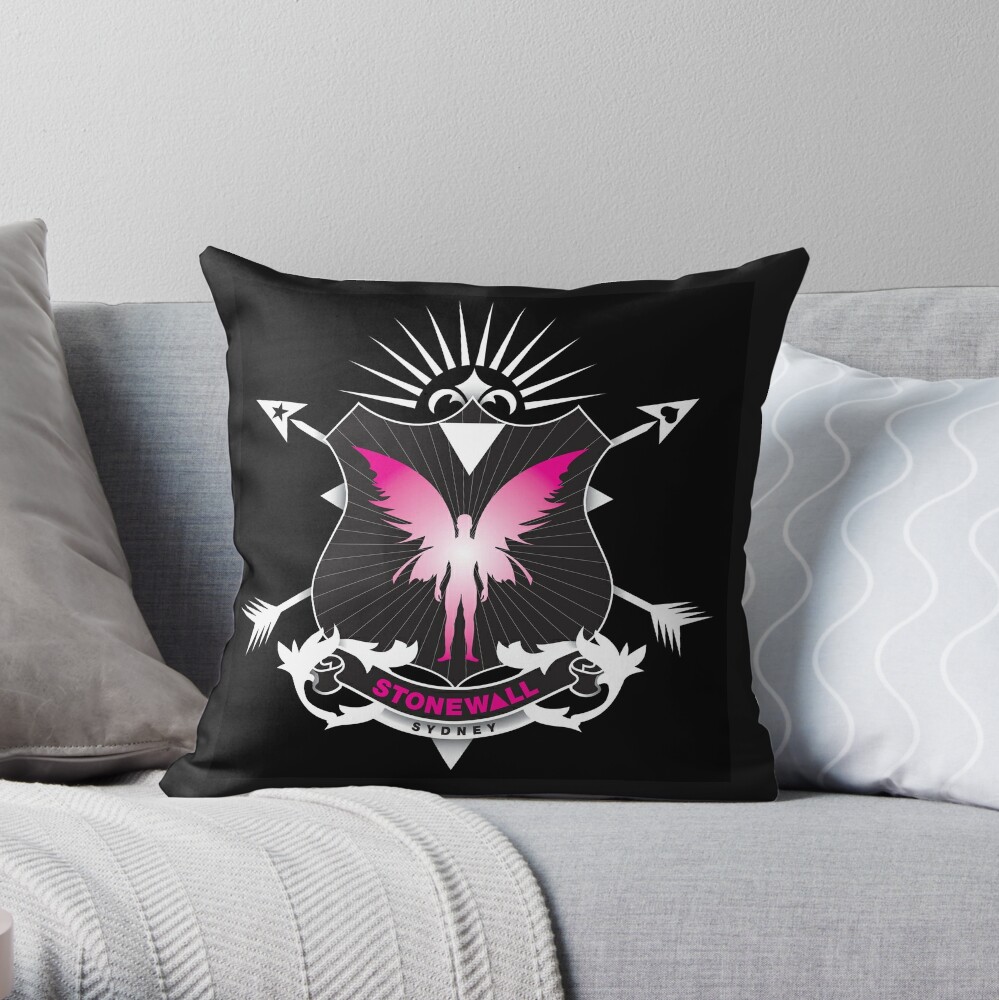 Item preview, Throw Pillow designed and sold by Stonewallhotel.