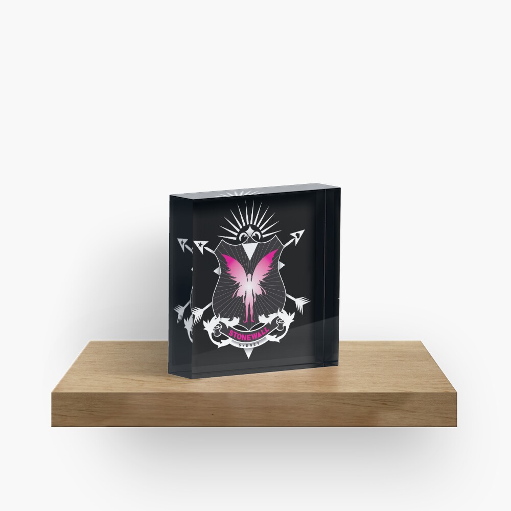 Stonewall Hotel Acrylic Block