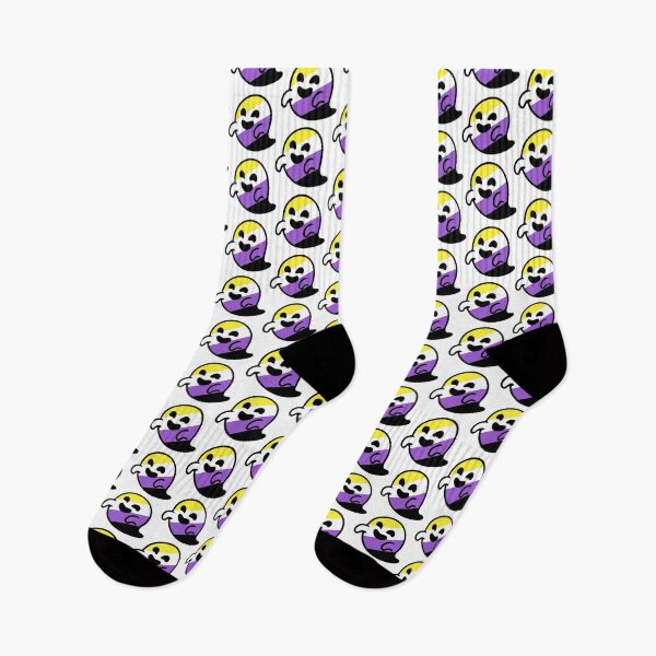 Item preview, Non Binary Enby Pride Gaysper and Friends Gay Ghost LGBTQ LGBT designed and sold by DesignsofWhimsy.