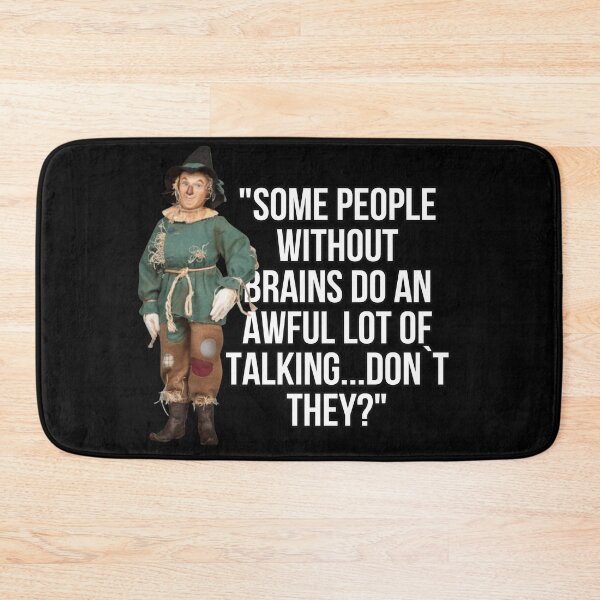 Item preview, Wizard Of Oz Quote Scarecrow designed and sold by TopSmartDesigns.